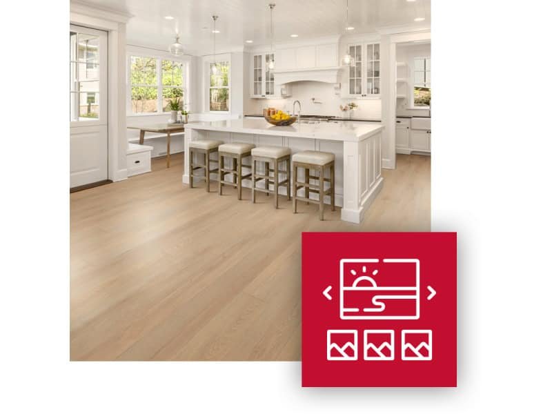 waterproof hardwood without the worry associated with spills, scratches, and dents