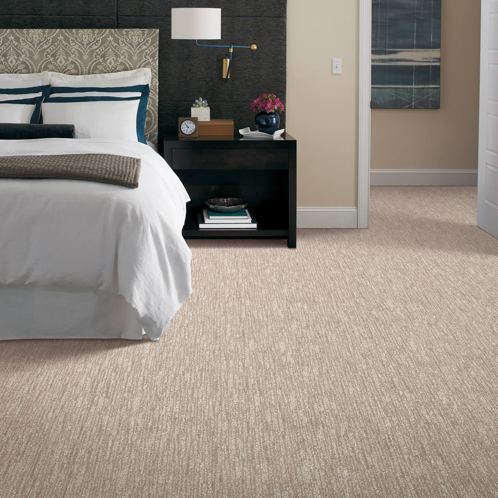Carpeting in Bedroom | Haley's Flooring & Interiors