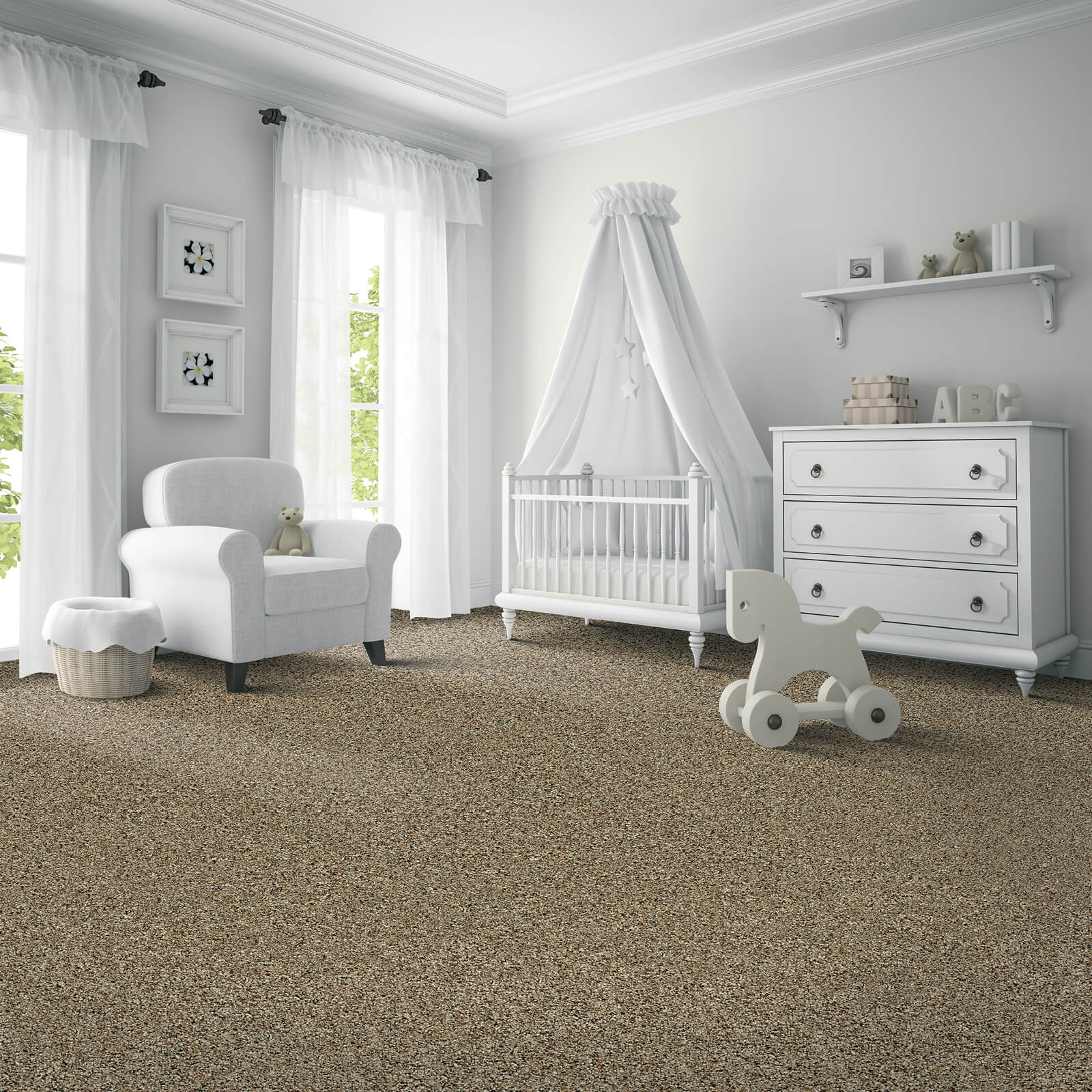 Carpeting in Nursery | Haley's Flooring & Interiors