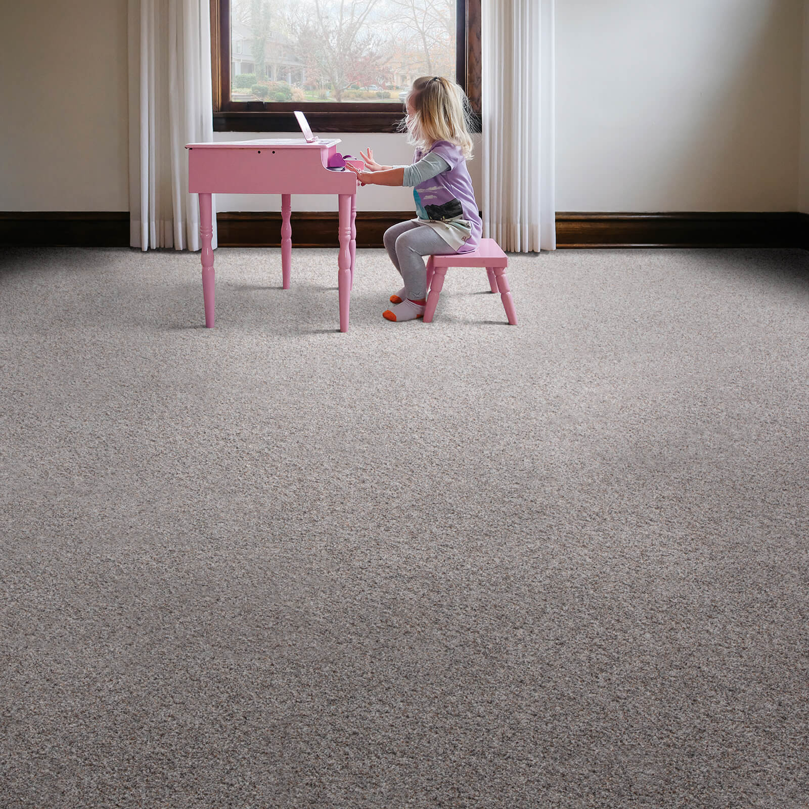 Child Playing on Carpet | Haley's Flooring & Interiors